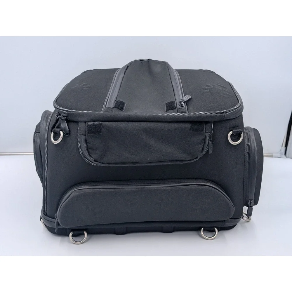 Kuryakyn Pet Palace Carrier Black Motorcycle Travel Comfort Liner 4199 W/ Straps